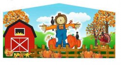 Fall Scarecrow Banner