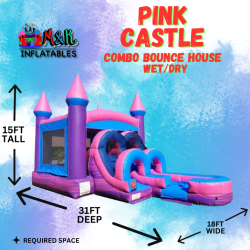 Pink Castle Combo ( WET or DRY )