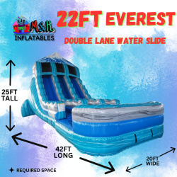 22ft Everest Double Lane