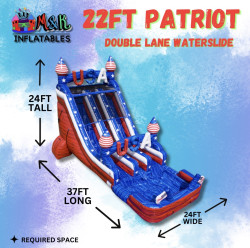 22ft Patriot Double Lane